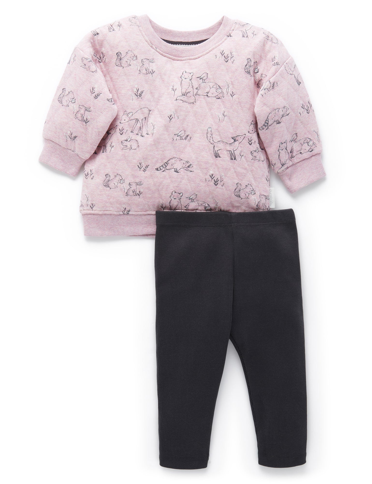 Windcheater & Legging Set - Forest Gathering Prt/Cloud mel