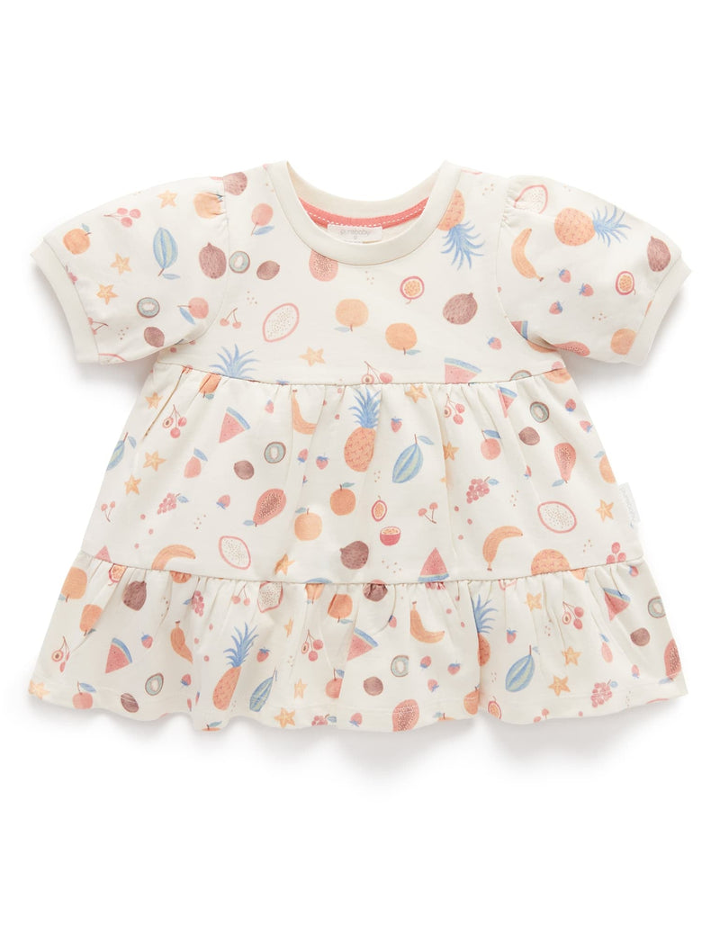 Fruit Salad Dress - Tropical Fruits Print