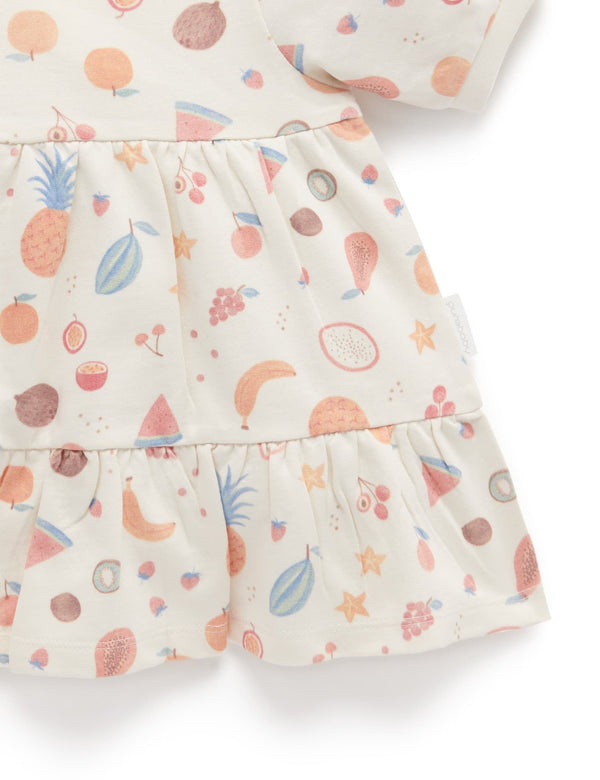 Fruit Salad Dress - Tropical Fruits Print