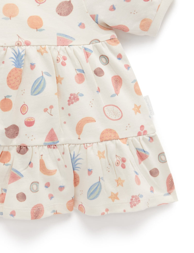 Fruit Salad Dress - Tropical Fruits Print