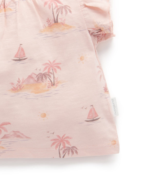 Island top - Sunset Print