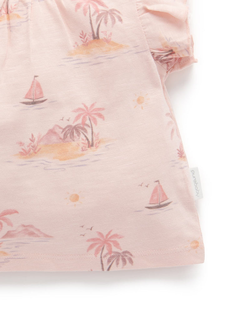 Island top - Sunset Print