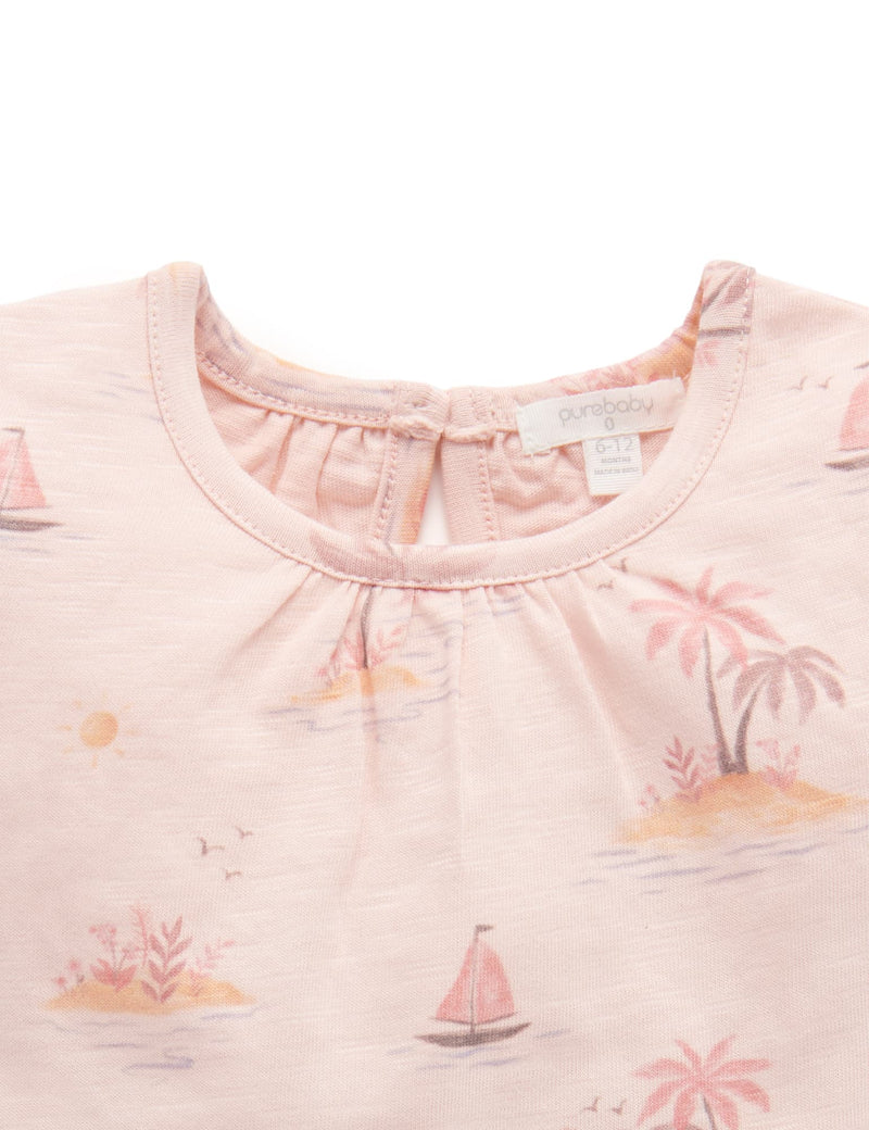Island top - Sunset Print