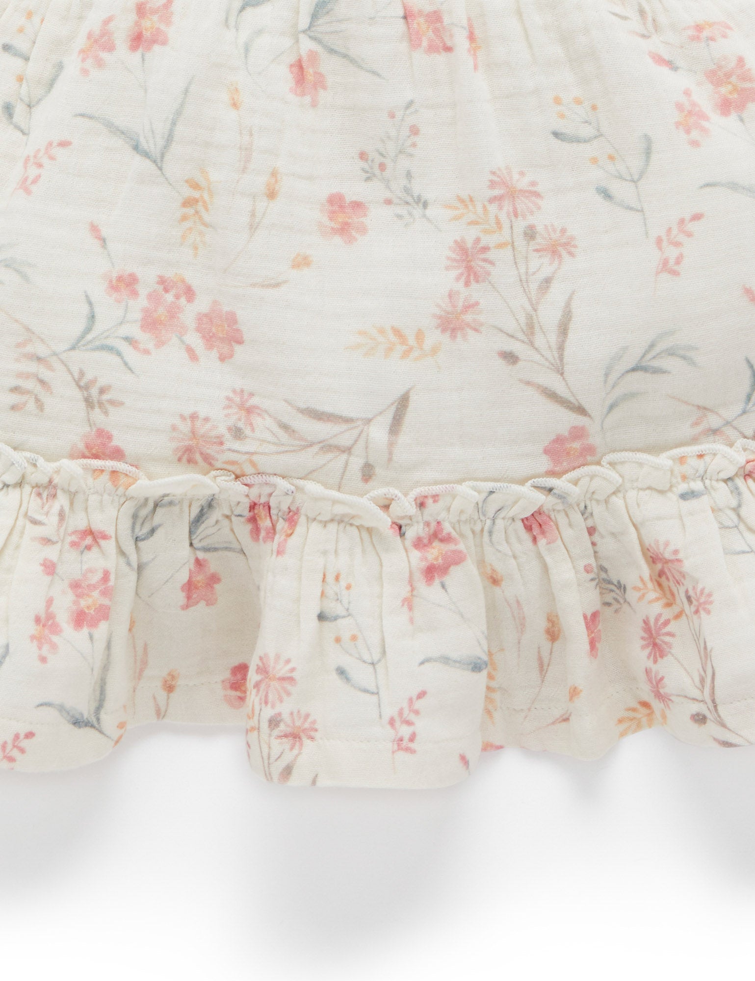Island Floral Dress - Pussy Willow Print