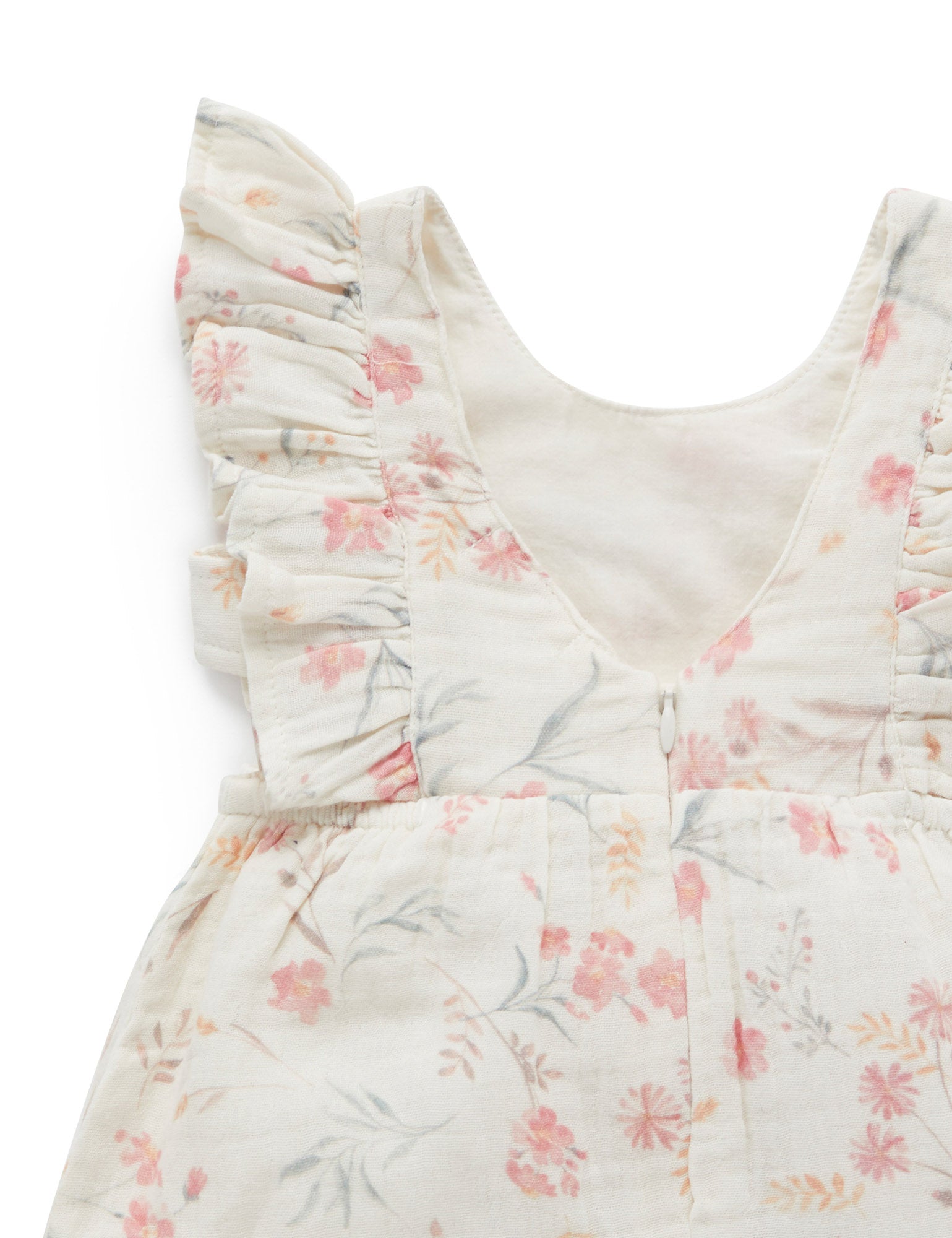 Island Floral Dress - Pussy Willow Print