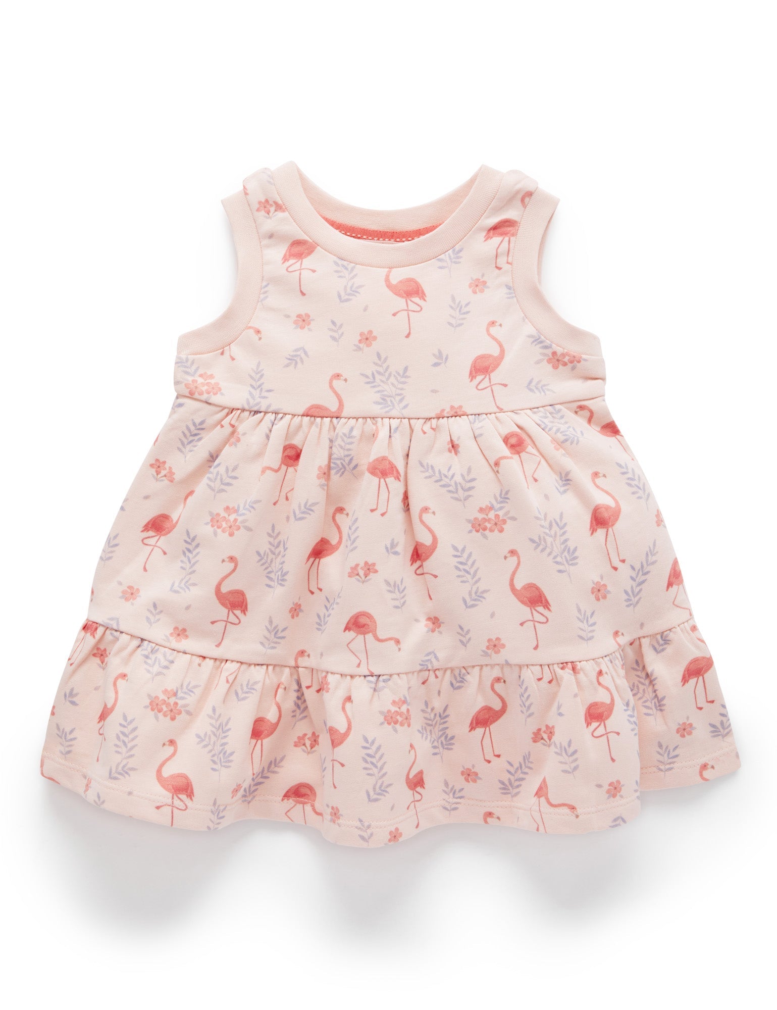 Easy Dress - Flamingo Print