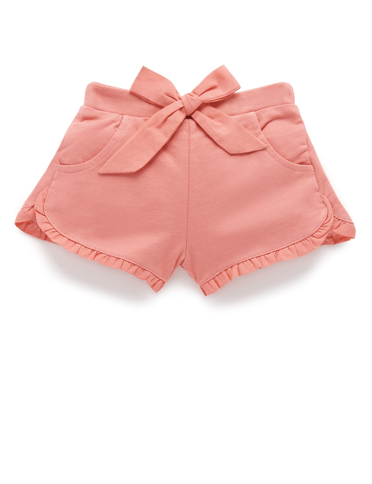 Ruffle Shorts - Watermelon