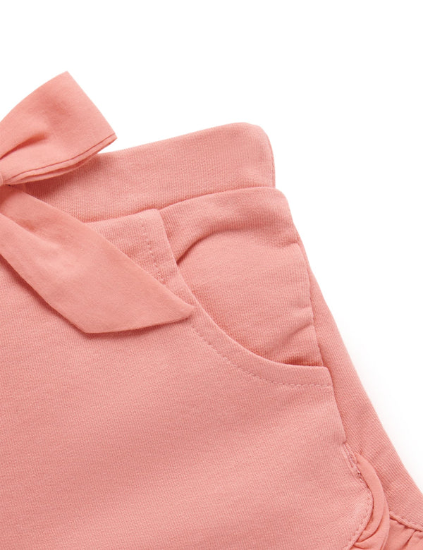 Ruffle Shorts - Watermelon