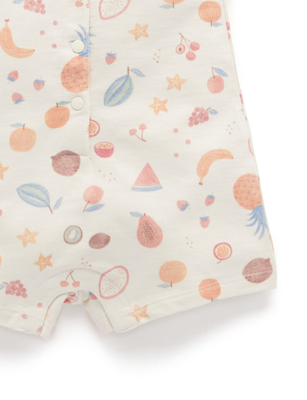 Fruit Salad Onesie - Tropical Fruits Print