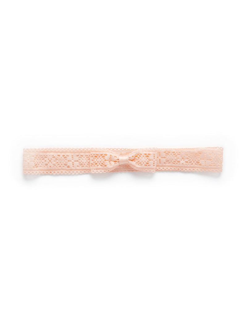 Lace Head Band - PINK