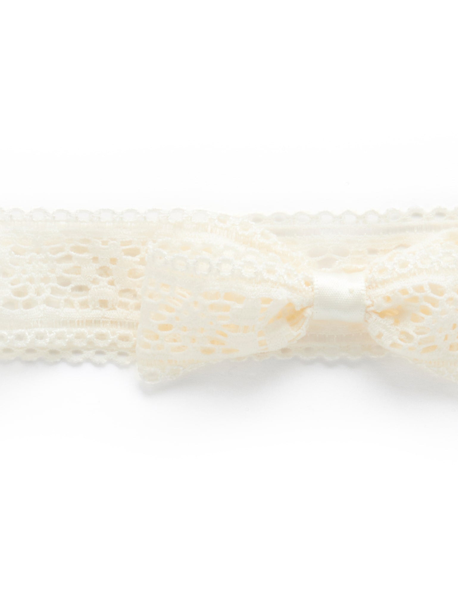 Lace Head Band - Vanilla