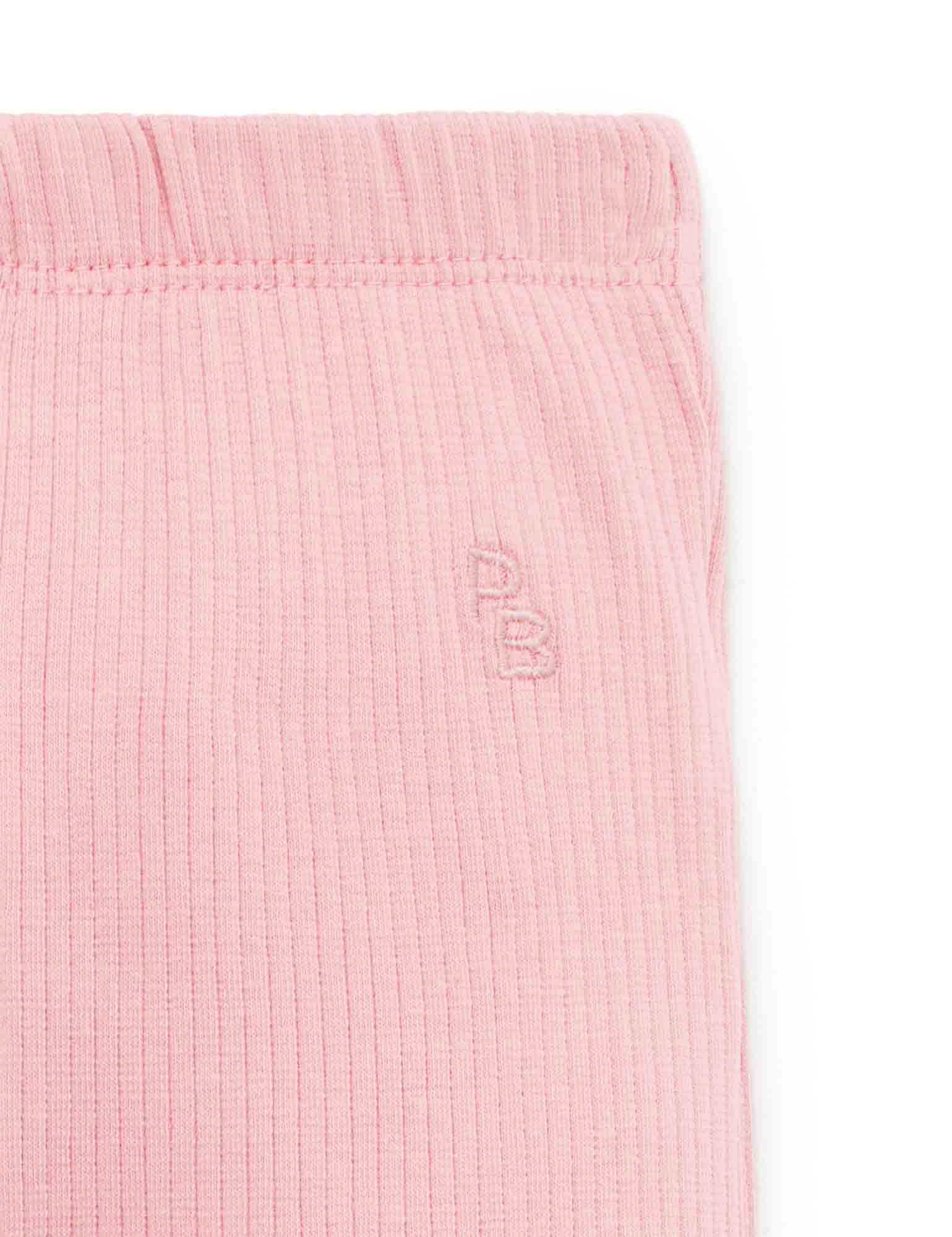 Rib Leggings - Dusty Rose