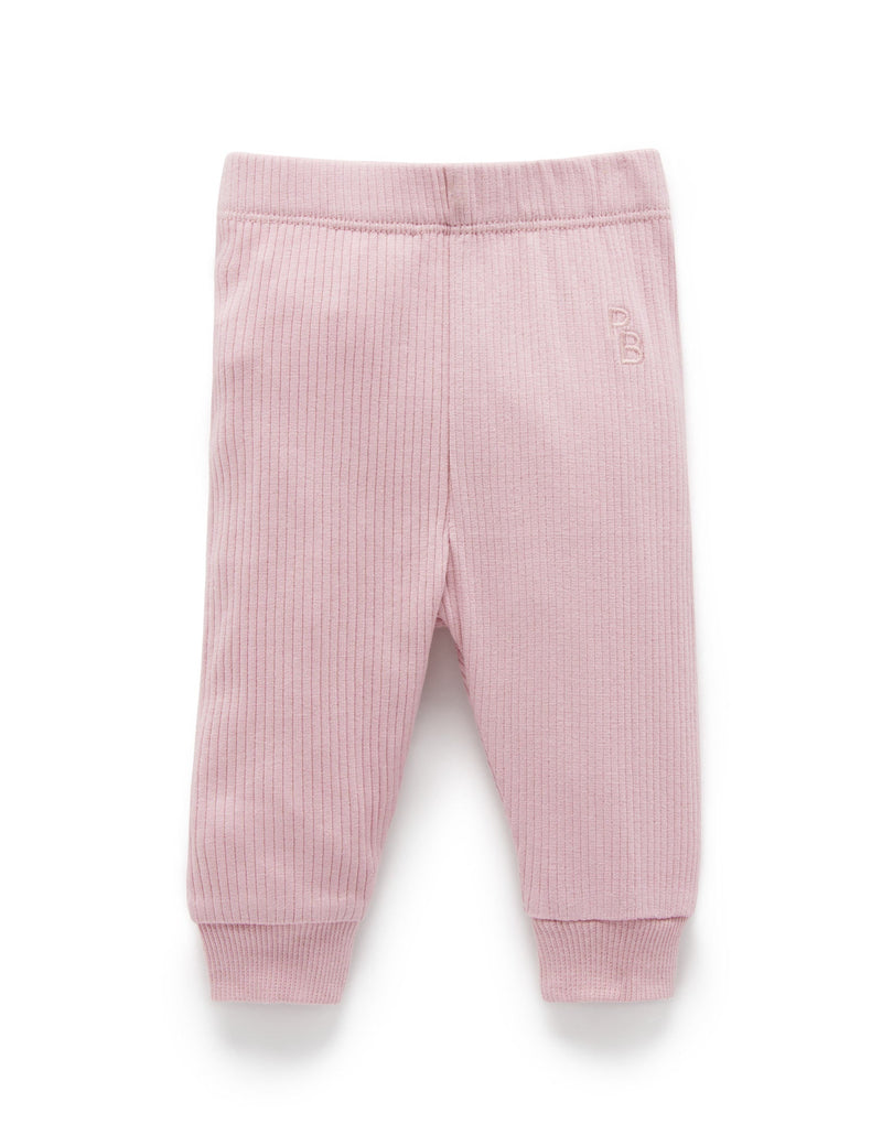 Rib Leggings - Lavender