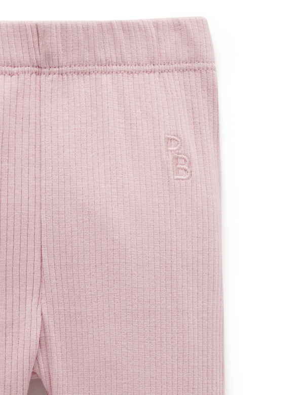 Rib Leggings - Lavender