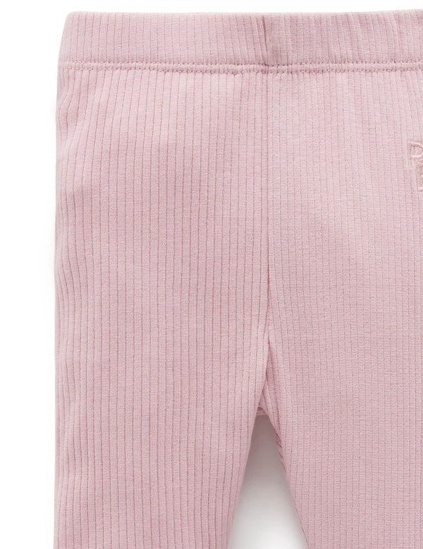 Rib Leggings - Lavender