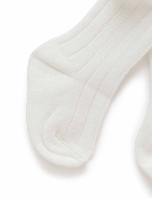Rib Tights - Vanilla