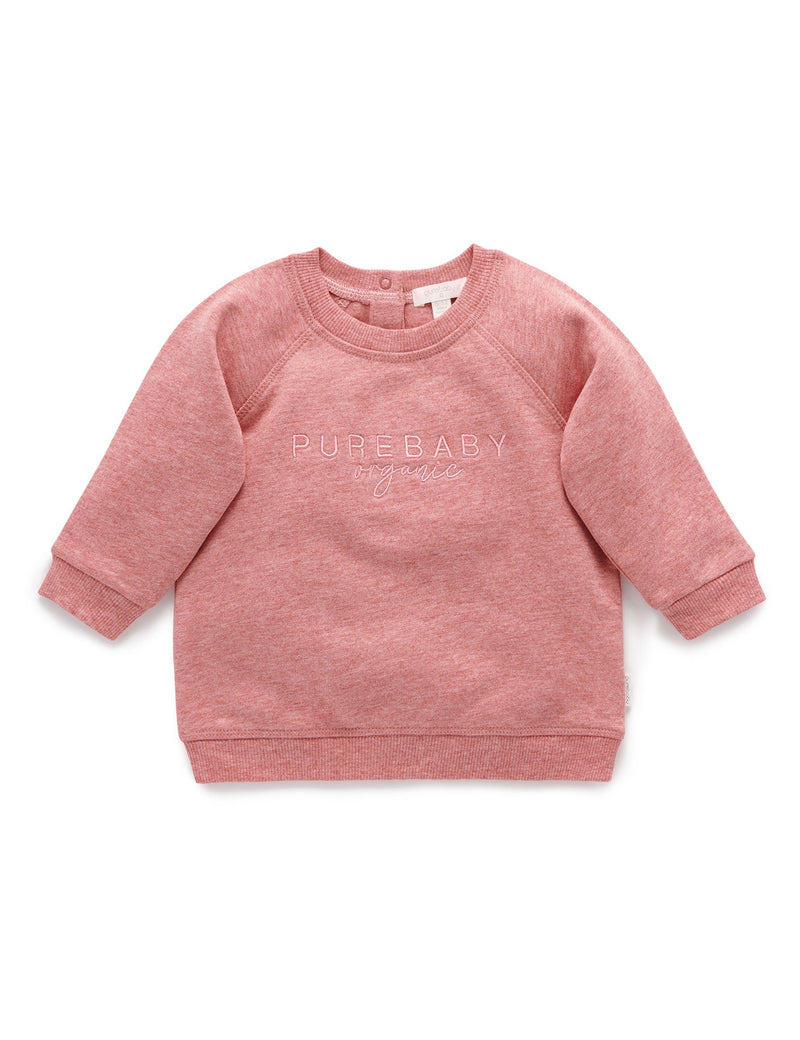 PB Logo Windcheater - Crabapple Melange
