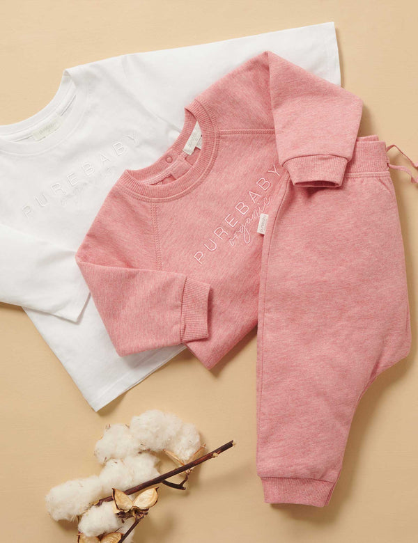 PB Logo Windcheater - Crabapple Melange