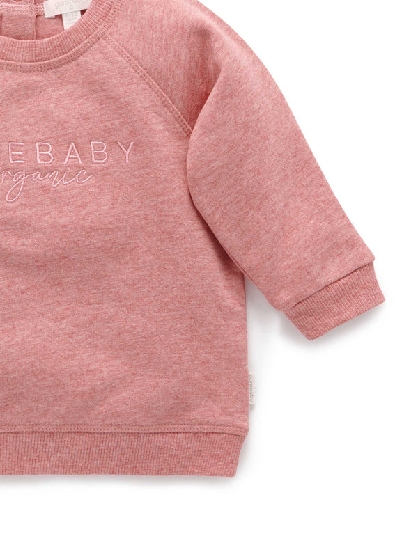 PB Logo Windcheater - Crabapple Melange