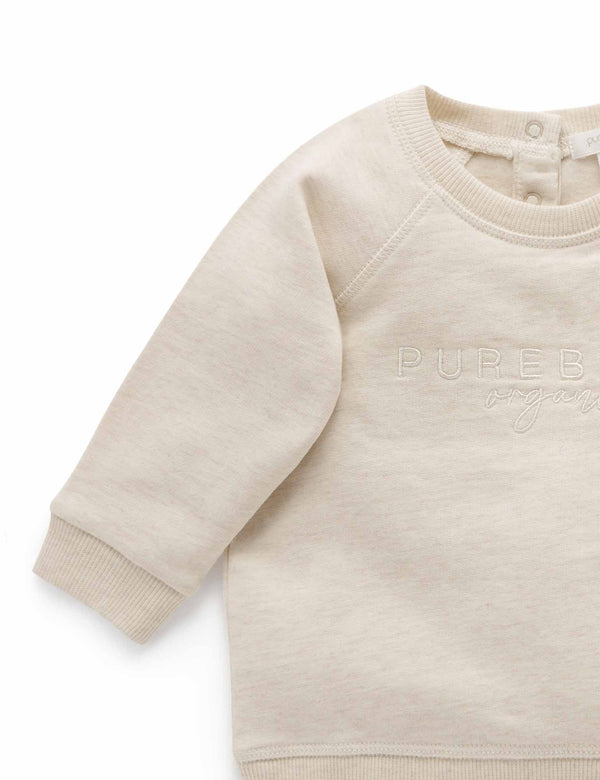 PB Logo Windcheater - Wheat melange