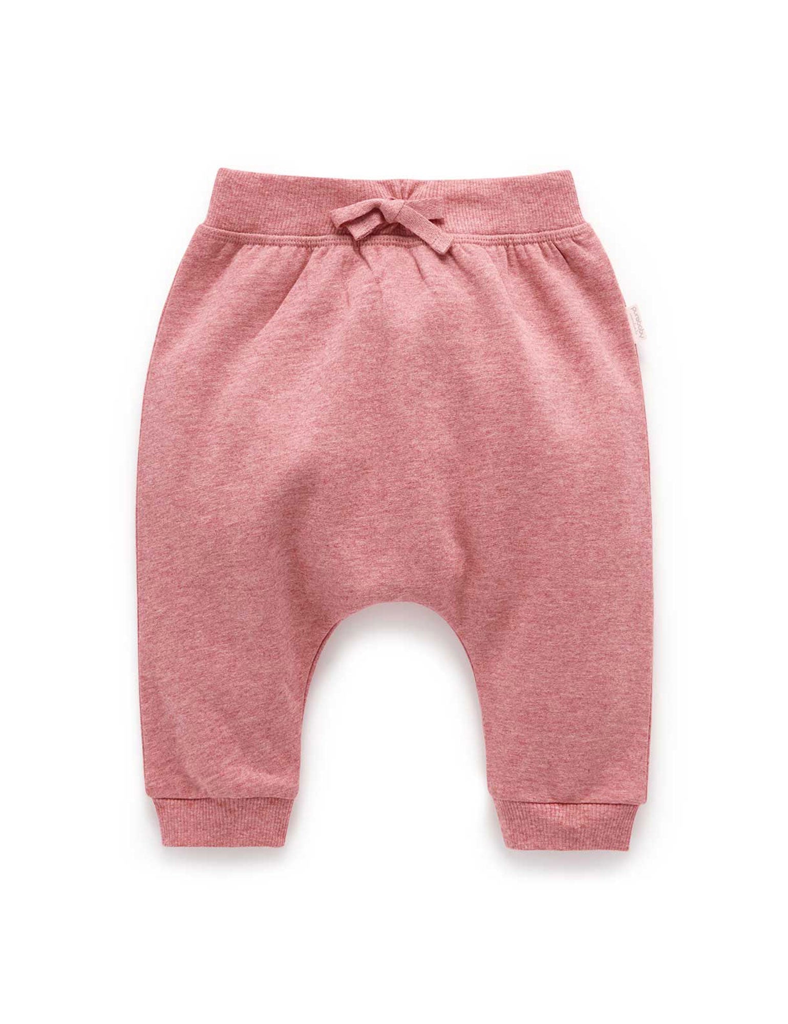 Slouch Track Pant - Crabapple Melange