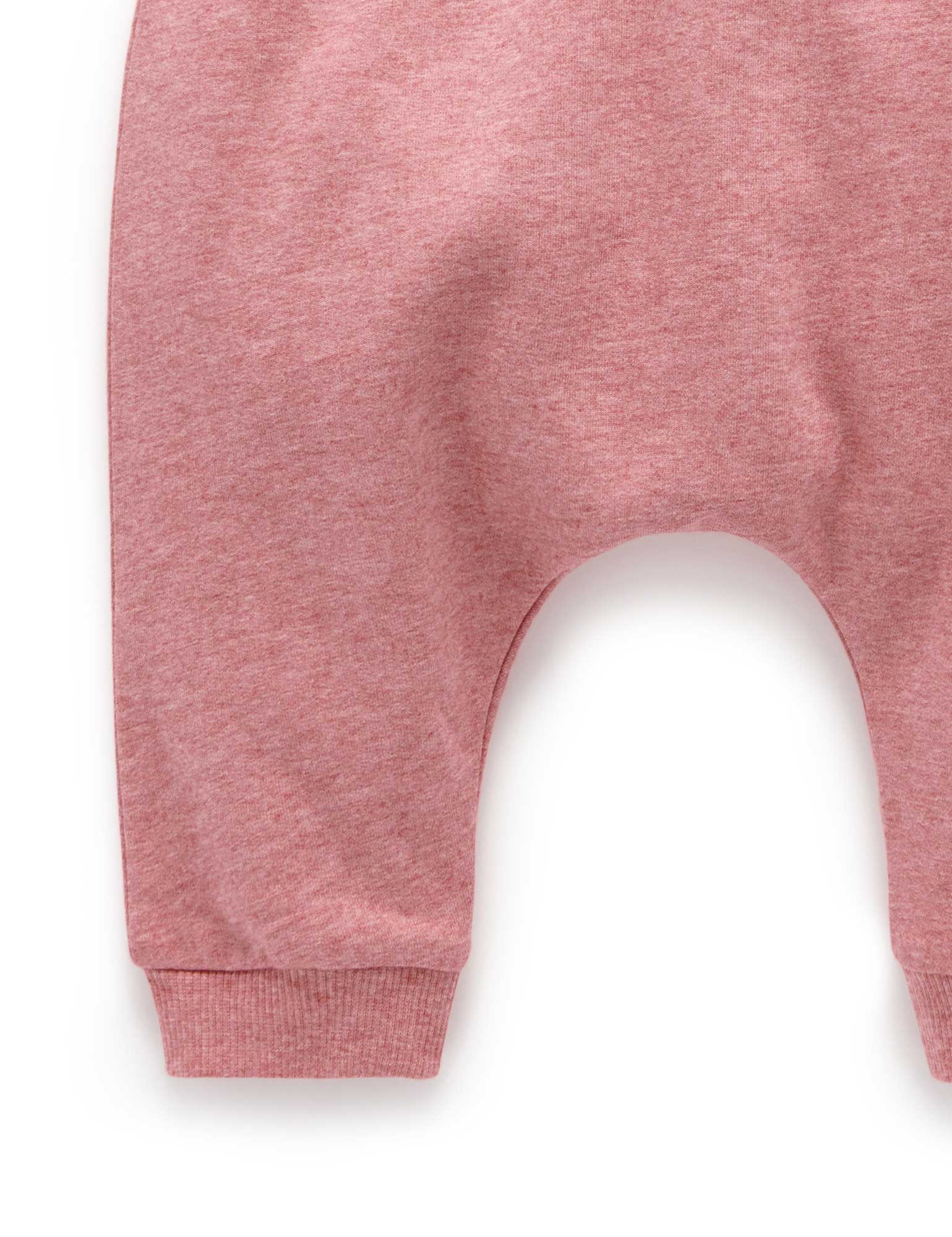 Slouch Track Pant - Crabapple Melange