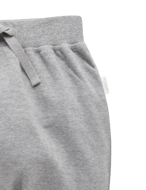 Slouch Track Pant - Smoke Melange