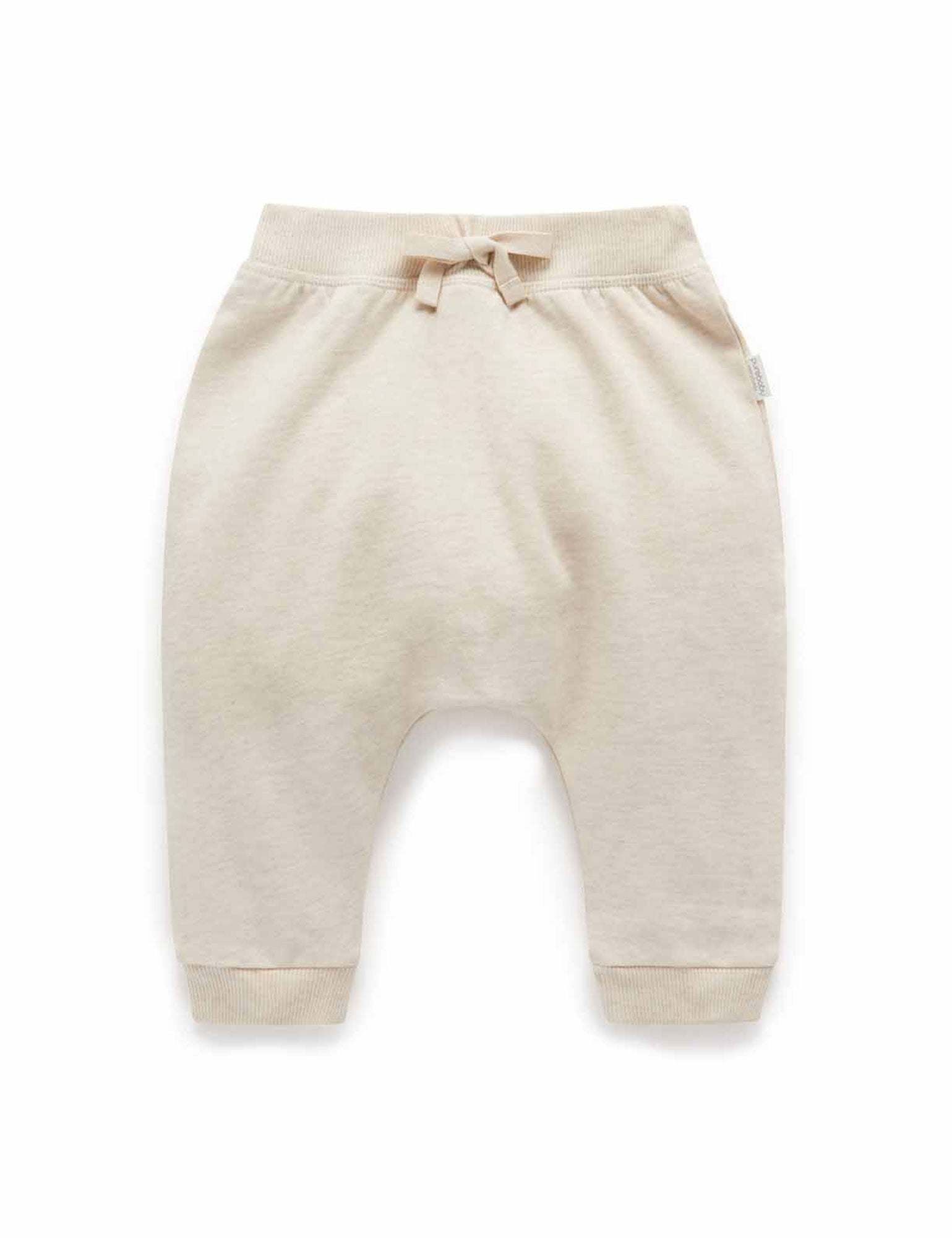 Slouch Track Pant - Wheat melange
