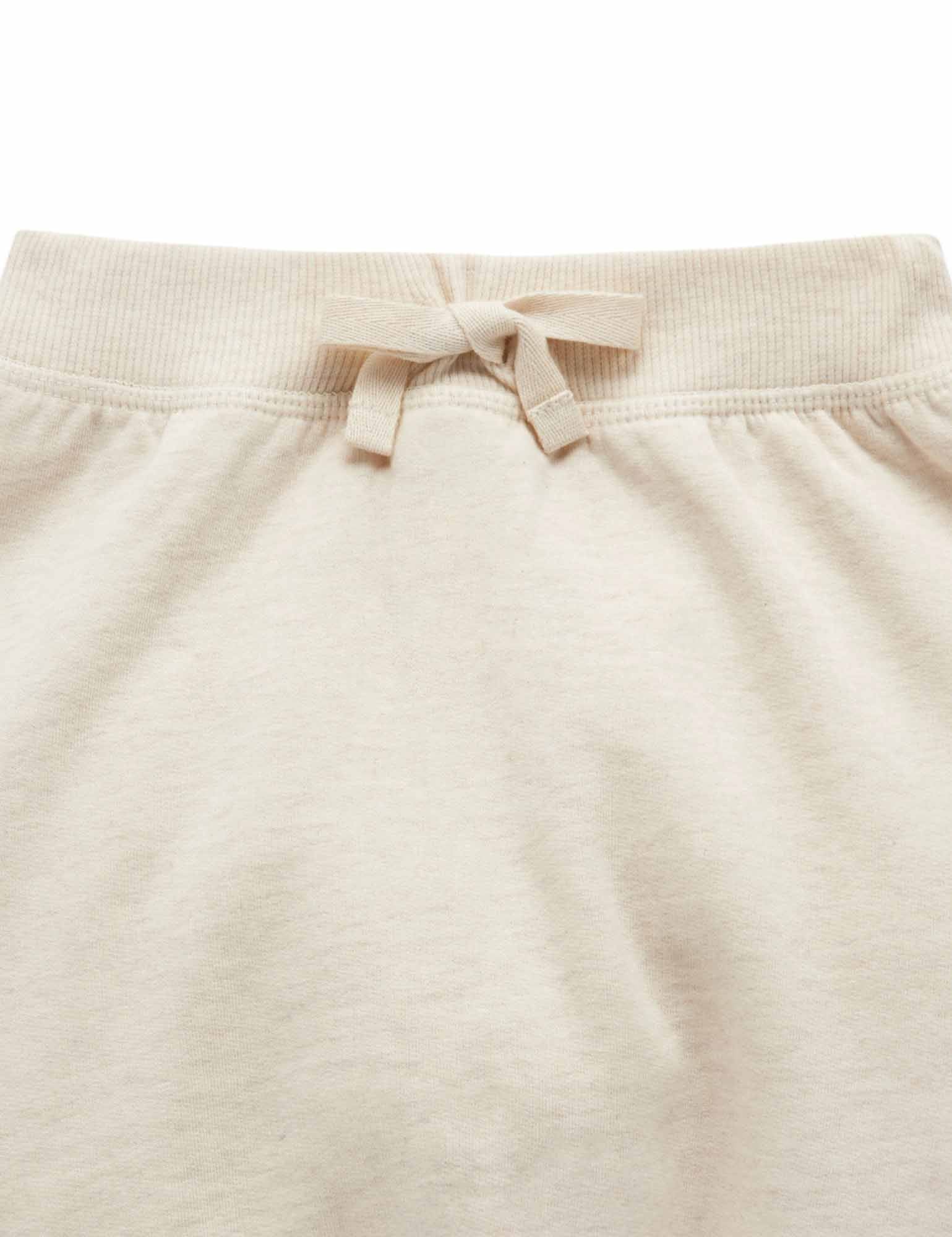 Slouch Track Pant - Wheat melange