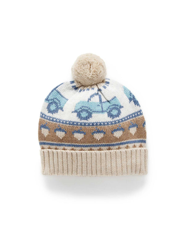 Truck Beanie - Truck Fairisle