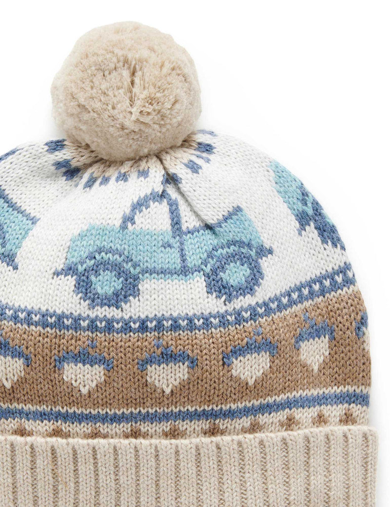 Truck Beanie - Truck Fairisle