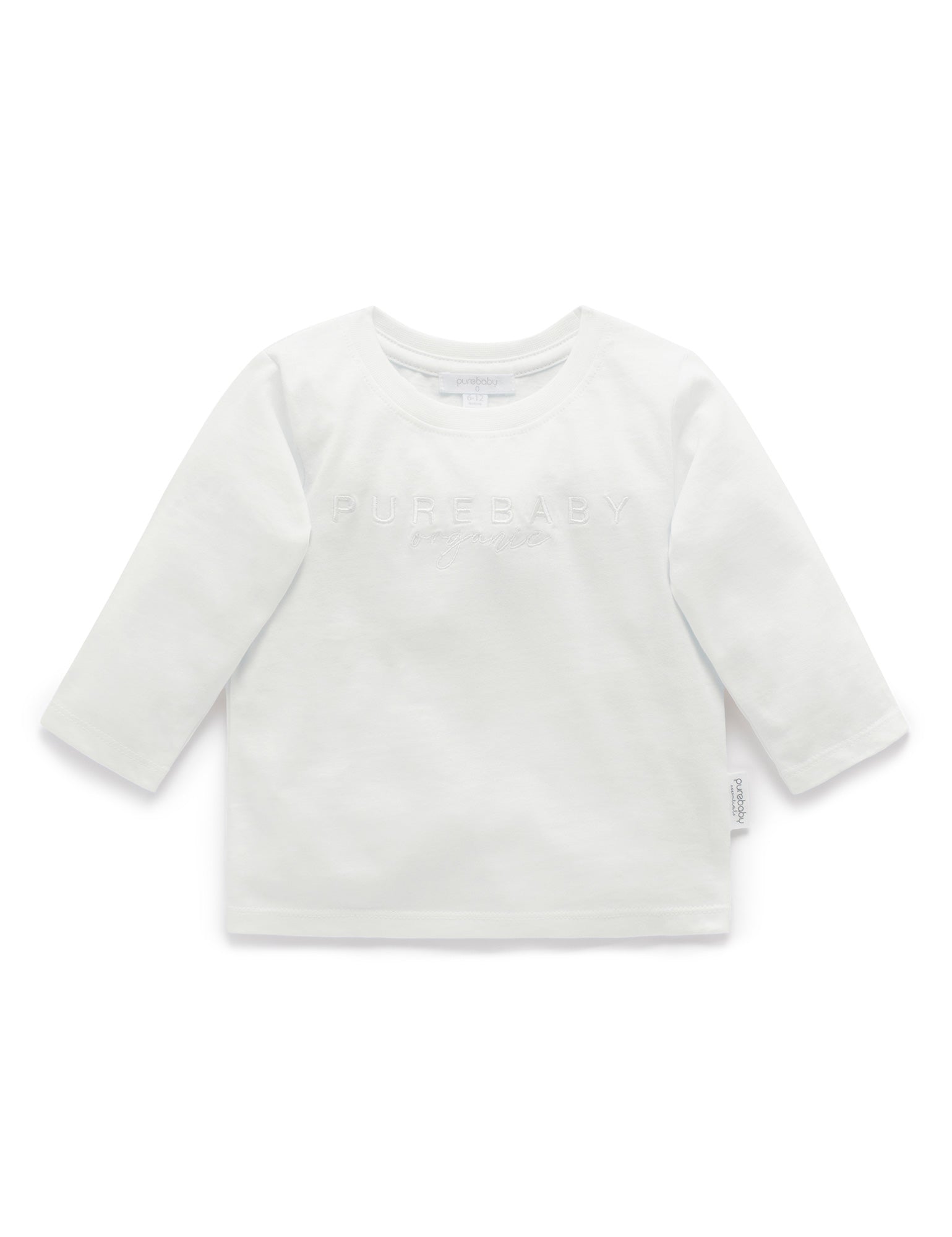 PB Logo L/Sleeve Tee - White