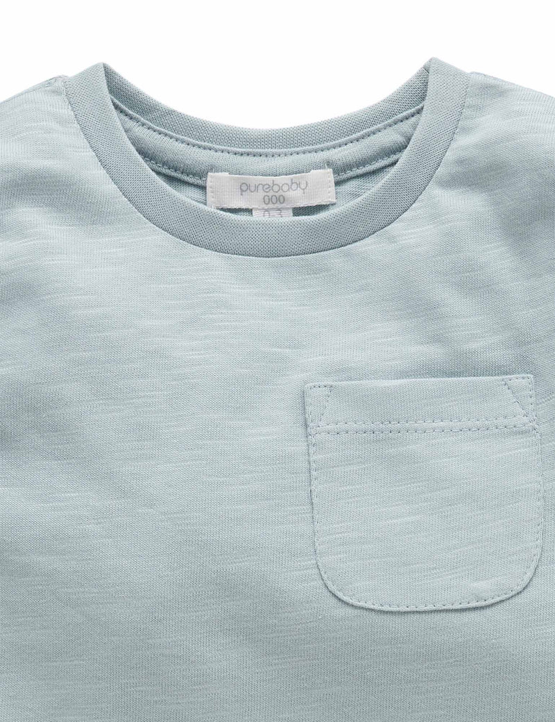 Basic L/slv Tee - Fennel