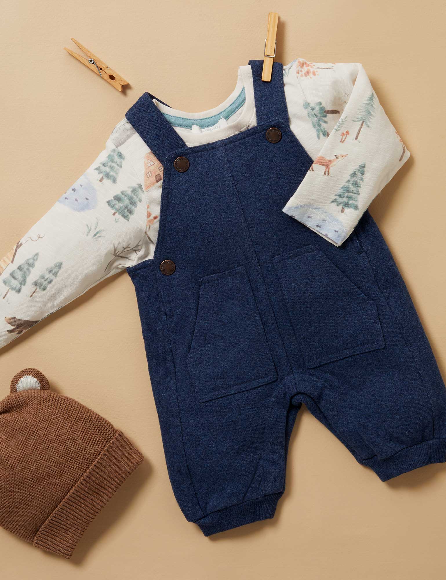 Indigo Overalls - Indigo Melange