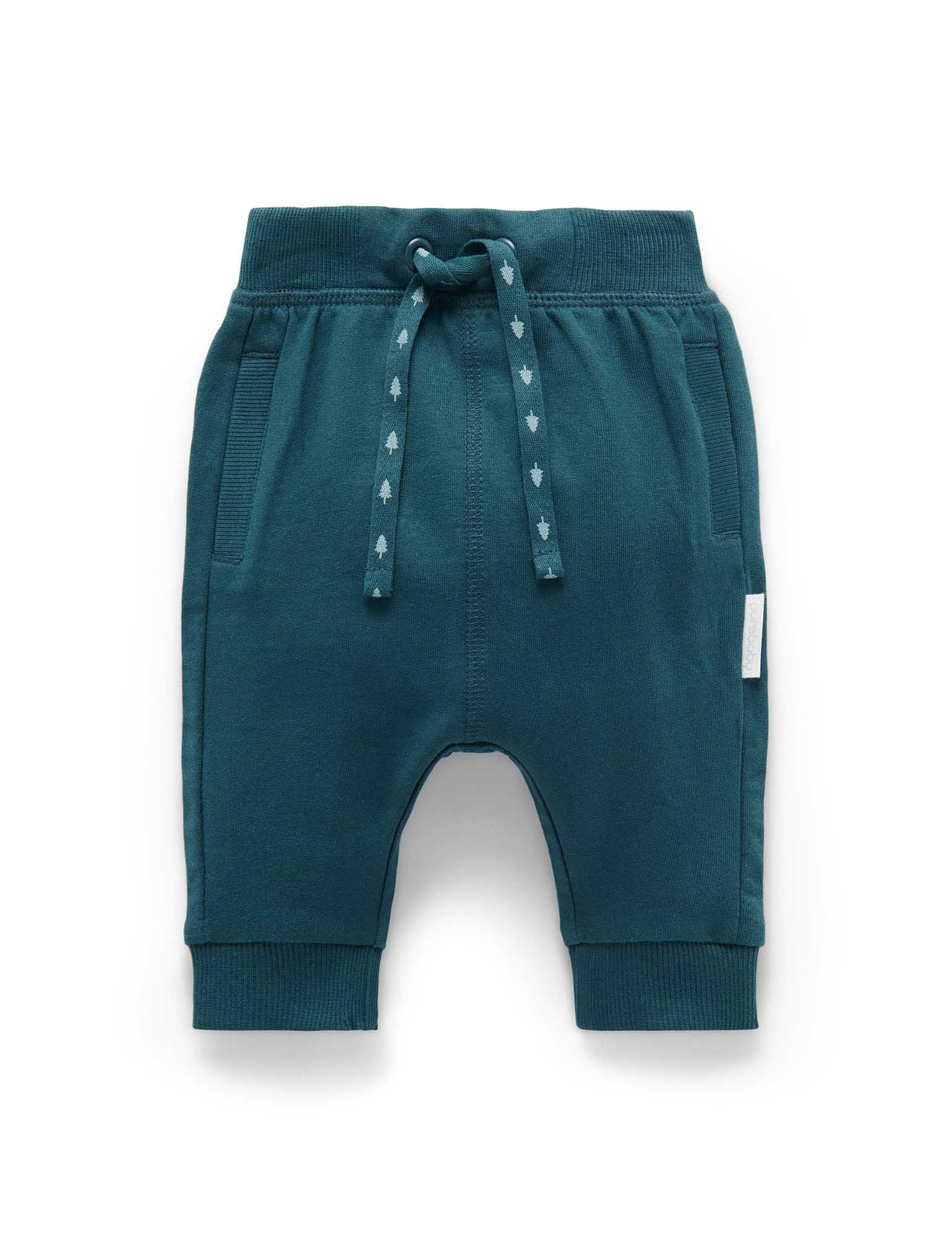 Light Slouchy Pants - Pine