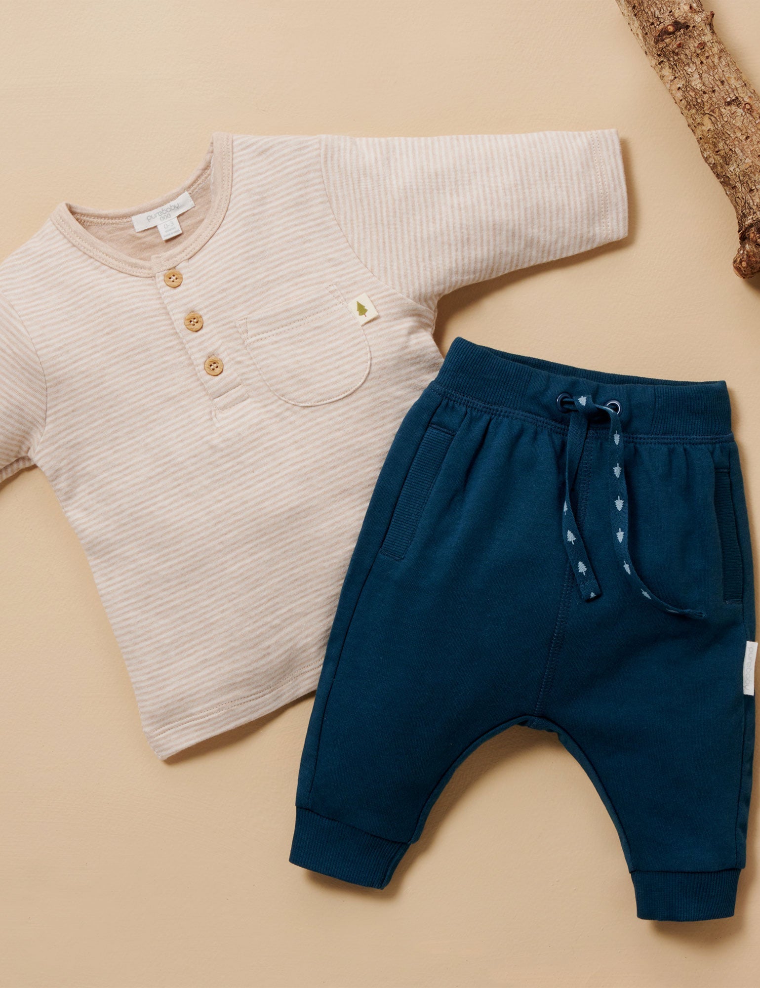 Light Slouchy Pants - Pine