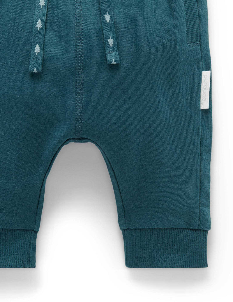 Light Slouchy Pants - Pine
