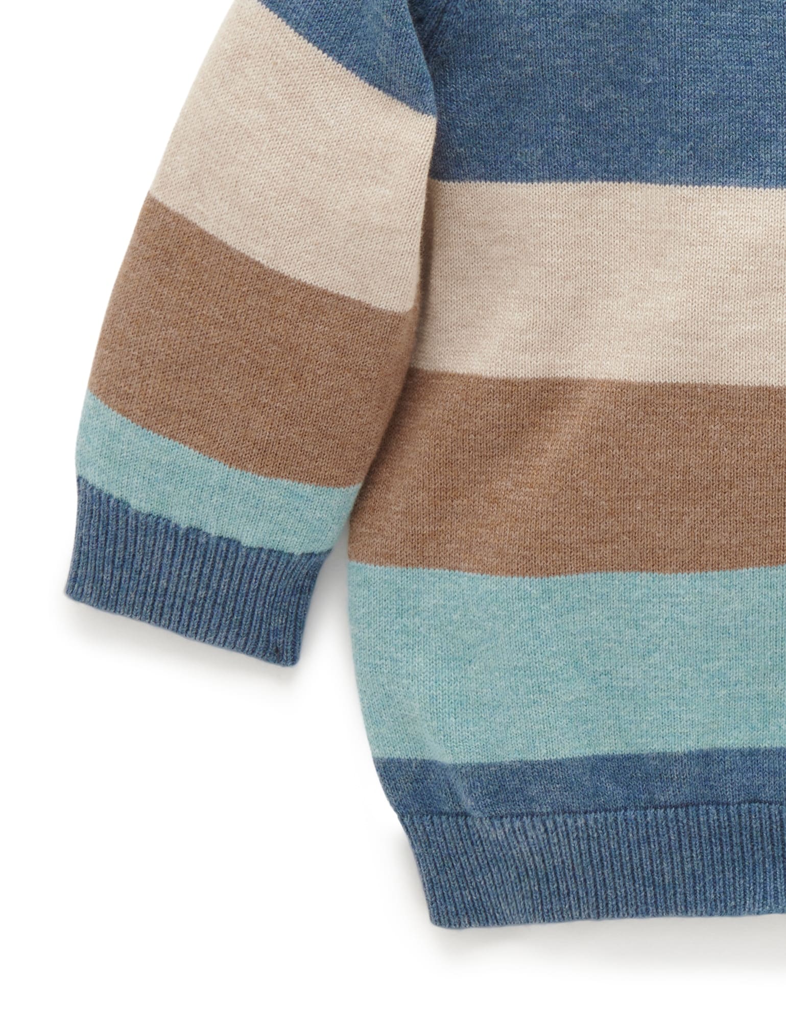Forest Striped Jumper - Rustic Stripe