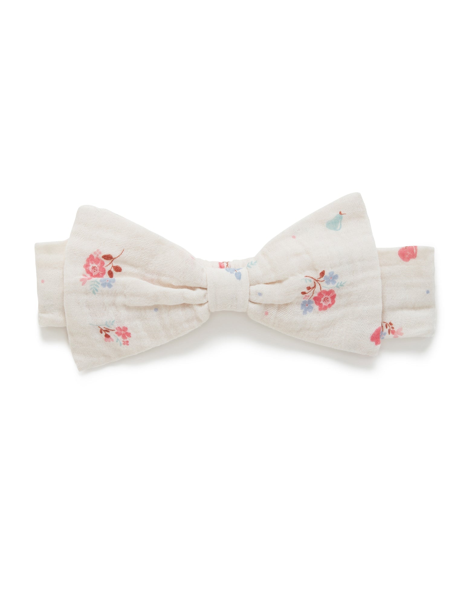 Bow Headband - Fruits & Flowers Print