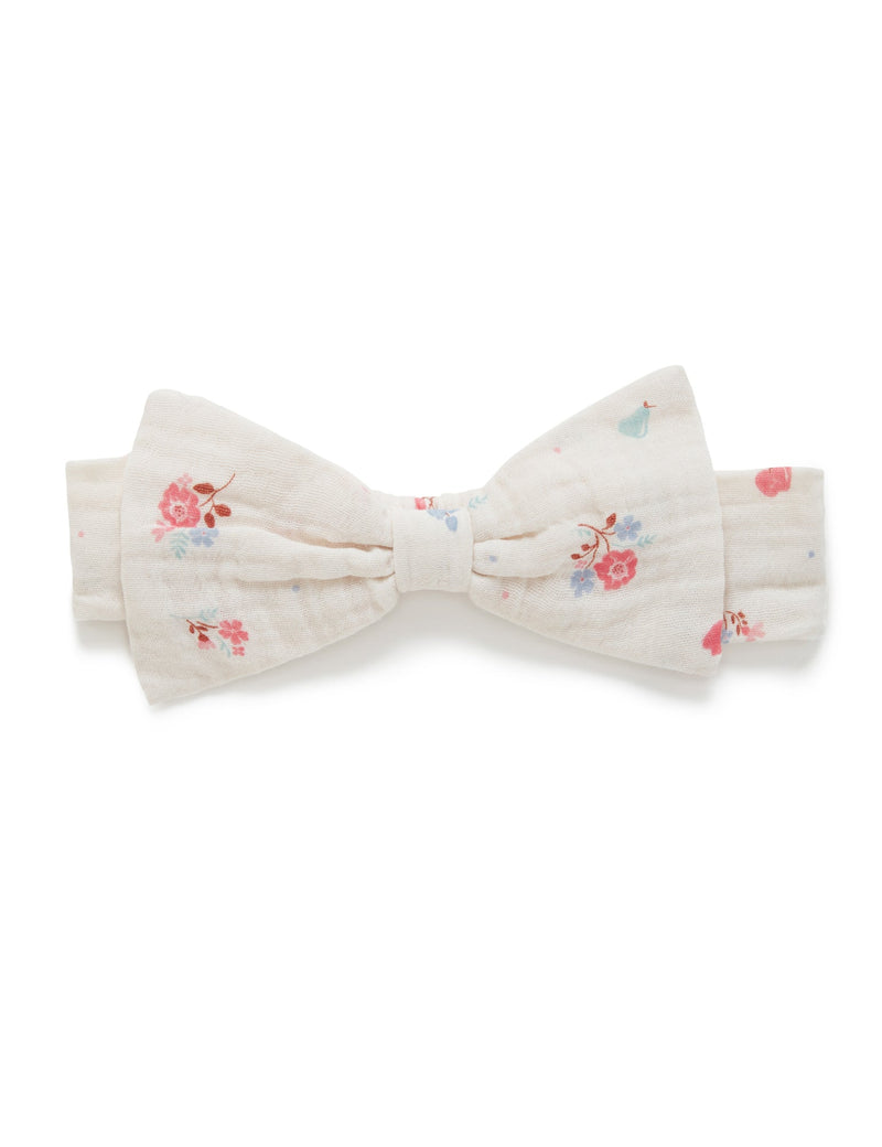 Bow Headband - Fruits & Flowers Print