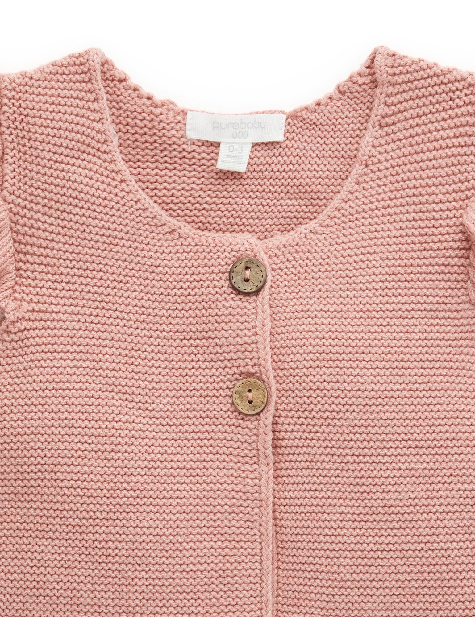 Knitted Vest - Crab Apple Melange