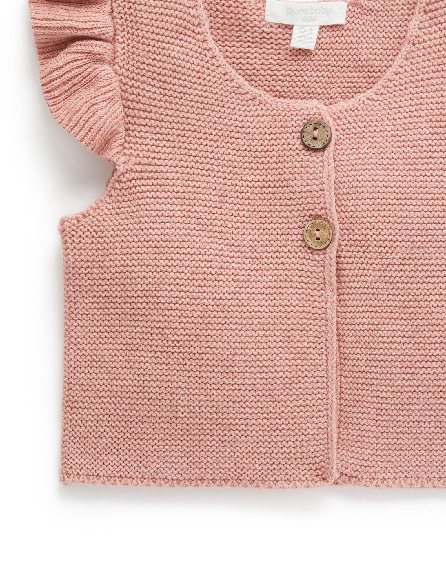 Knitted Vest - Crab Apple Melange