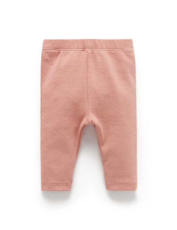 Thick Rib Leggings - Nectarine