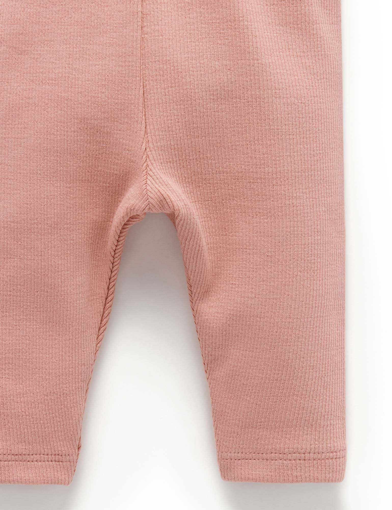 Thick Rib Leggings - Nectarine