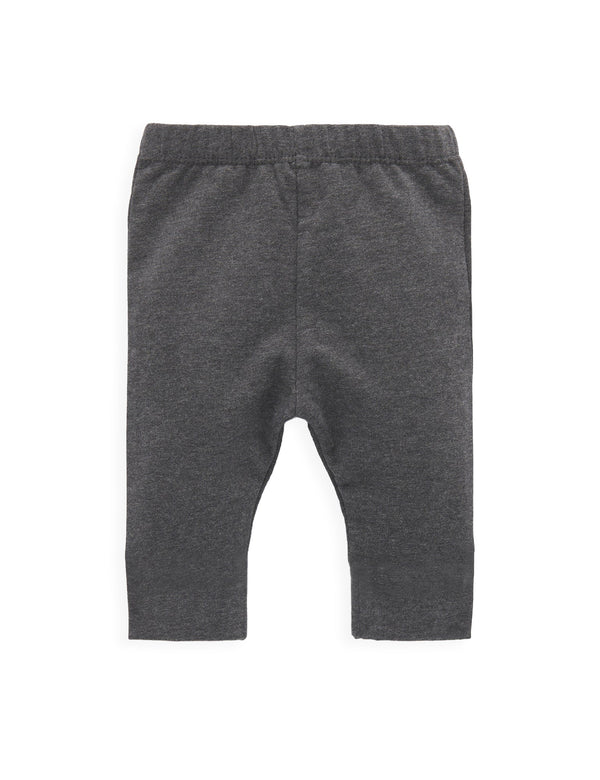 Thick Leggings  - Charcoal Melange