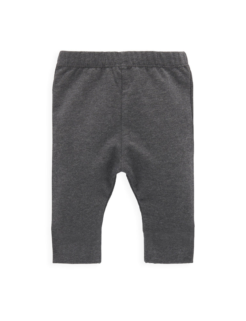 Thick Leggings  - Charcoal Melange