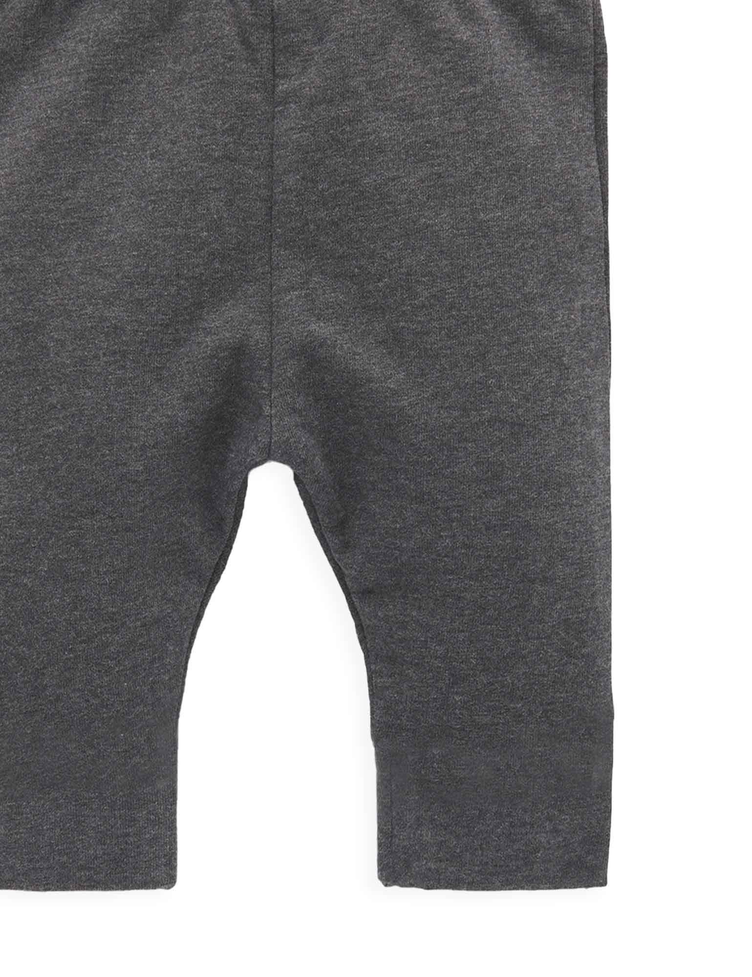 Thick Leggings  - Charcoal Melange