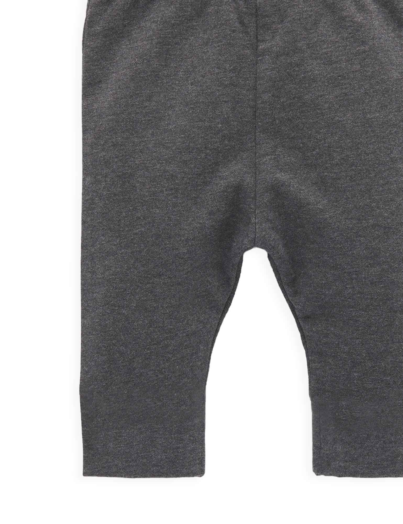 Thick Leggings  - Charcoal Melange