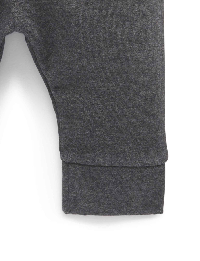 Thick Leggings  - Charcoal Melange