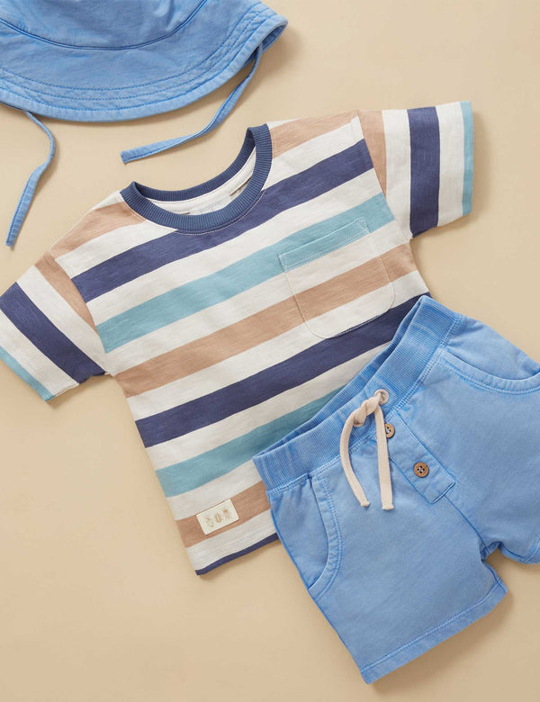 Vintage Short - Faded Denim
